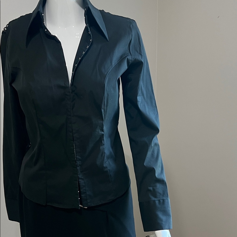 Maria Di Ripabianca Black Women's Hooks Up Top